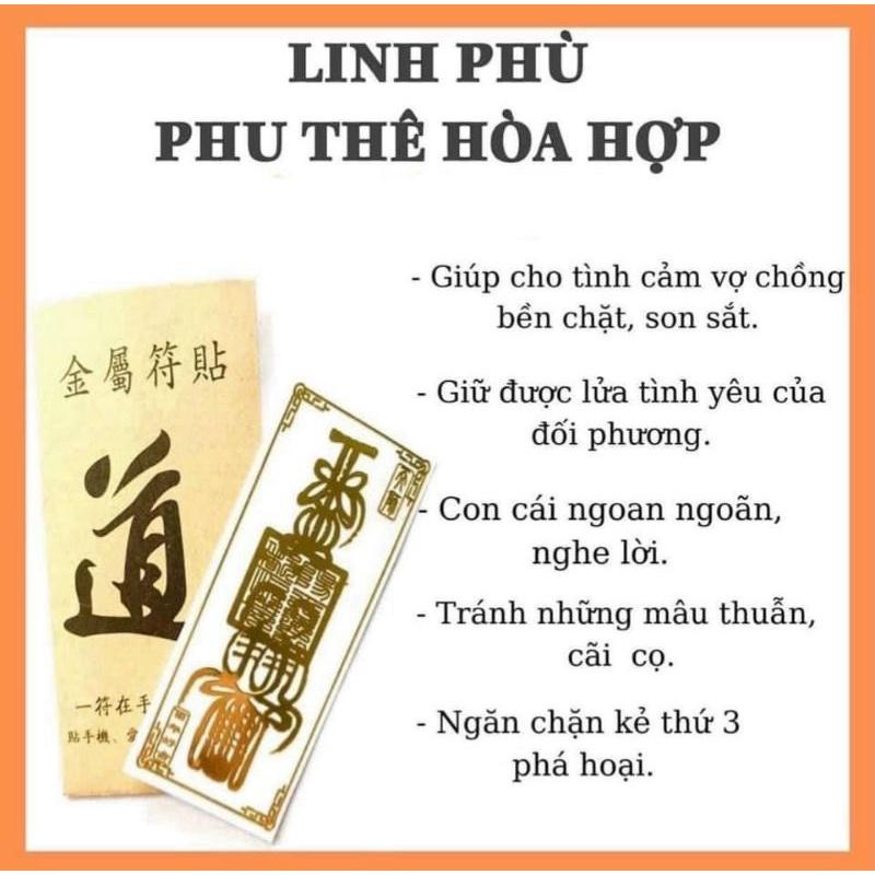 linh phù dán điện thoại may mắn