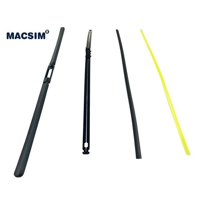 Combo cần gạt nước mưa ô tô Nano Silicon Macsim cho xe Mazda8 2011-2015 Cần gạt nước mưa ô tô Nano Silicon Macsim