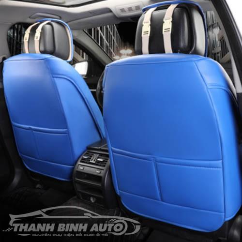 Bộ 4 Ghế Bọc Trùm Xe Cao Cấp Kèm Gối Tựa Đầu