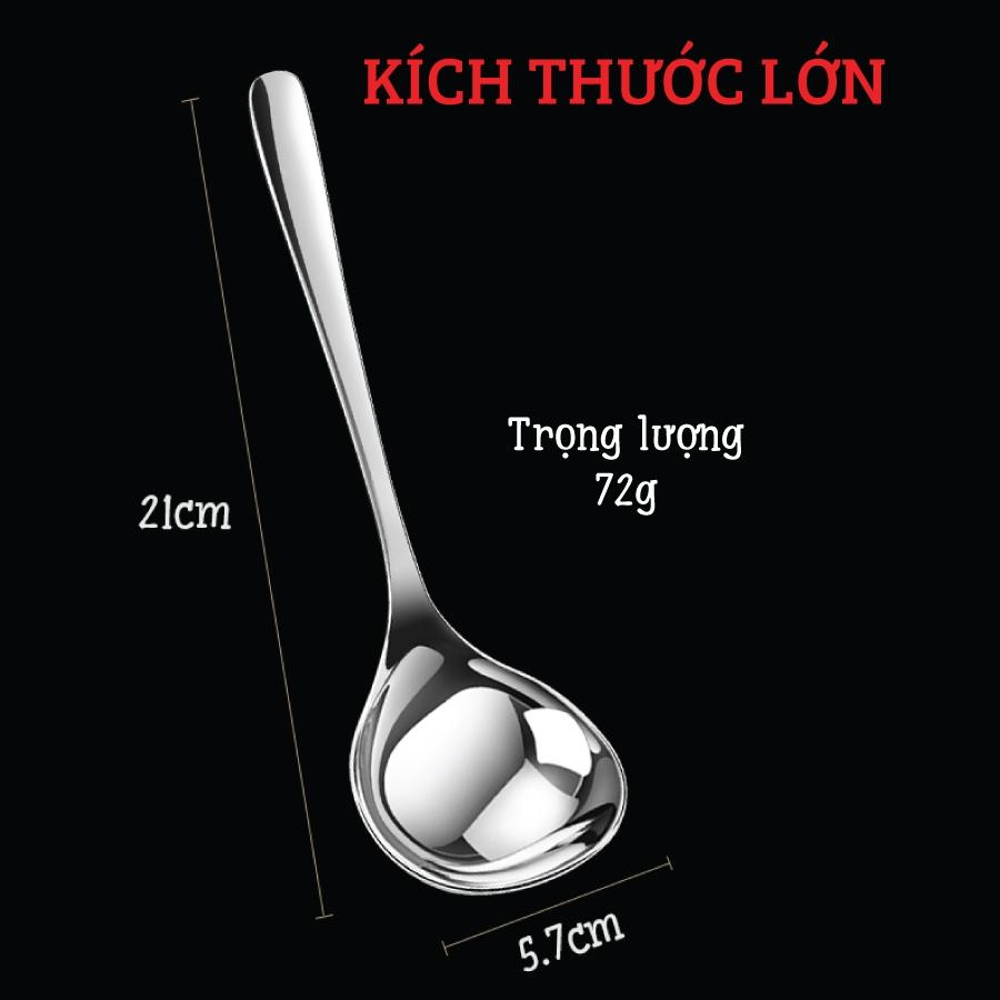 Muôi Canh Inox 304 Nhỏ Nguyên Khối Kalpen