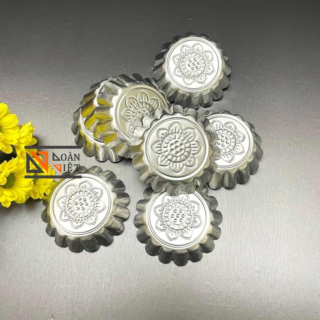 Khuôn Bánh Bò, Rau Câu, Da Lợn - NHÔM DÀY, COMBO 10 KHUÔN, mẫu mã đa dạng. Chuyên phục vụ Sp Gia dụng, Khuôn làm bánh, D