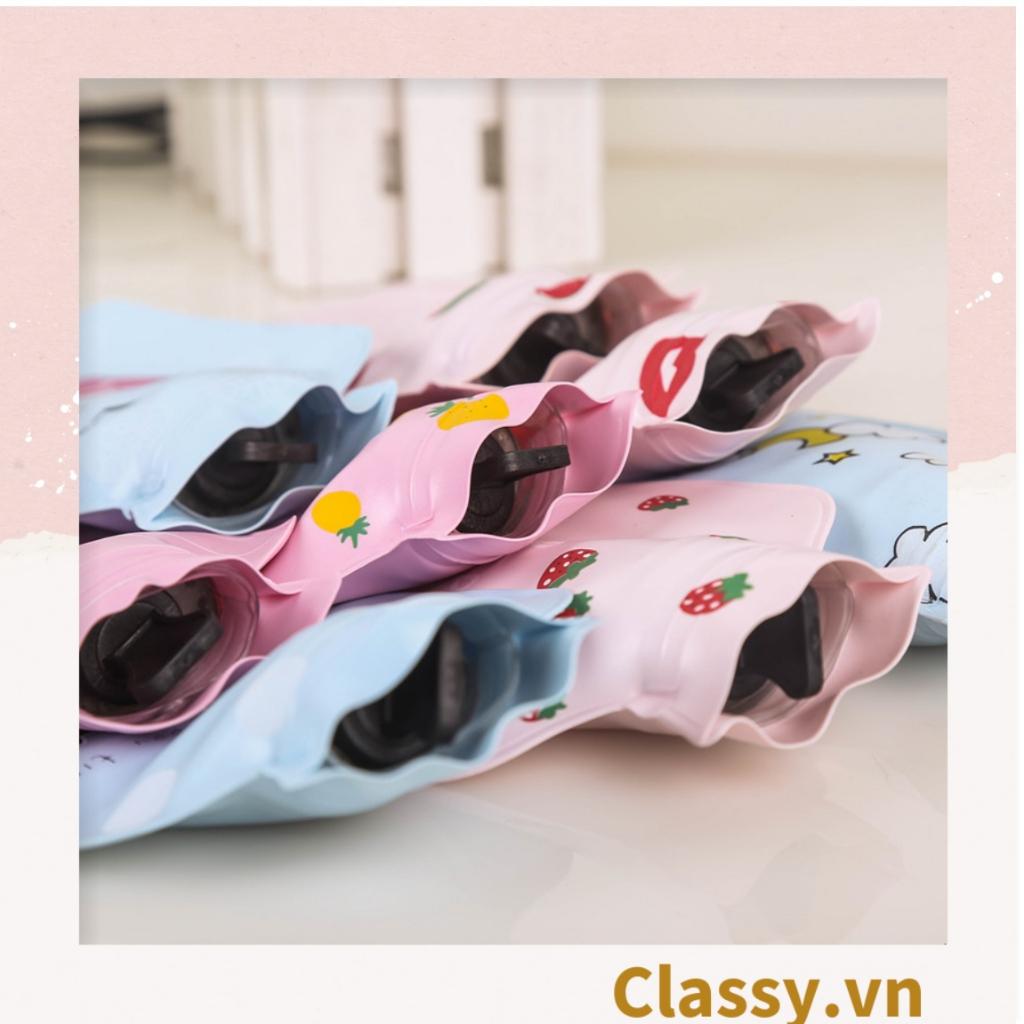 Túi giữ nhiệt  Classy cầm tay kích thước 9.5x14.5CM nhiều màu nhiều họa tiết PK1295