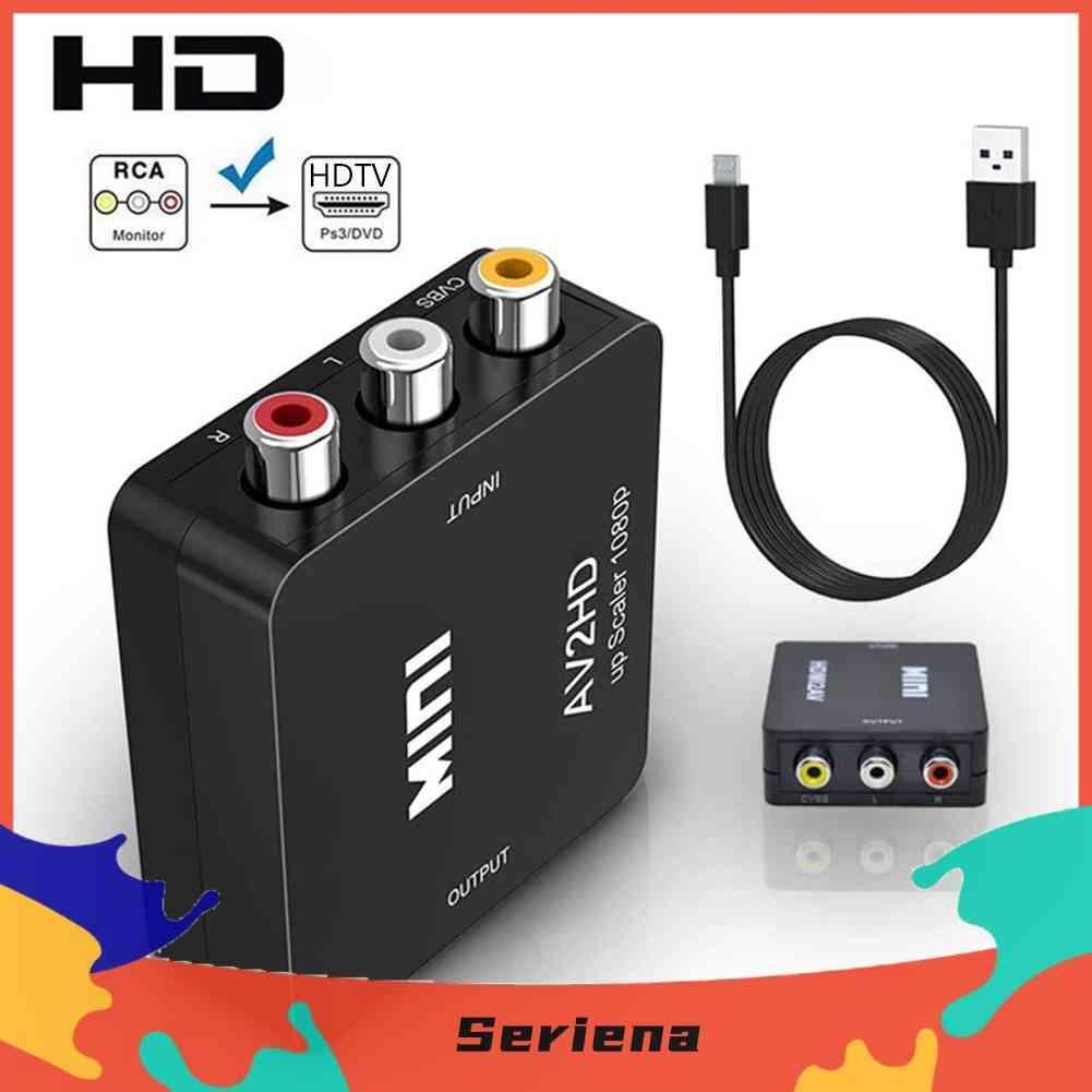 Bộ Chuyển Đổi AV Sang HDMI 1080P MINI AV2HDMI Cho HDTV