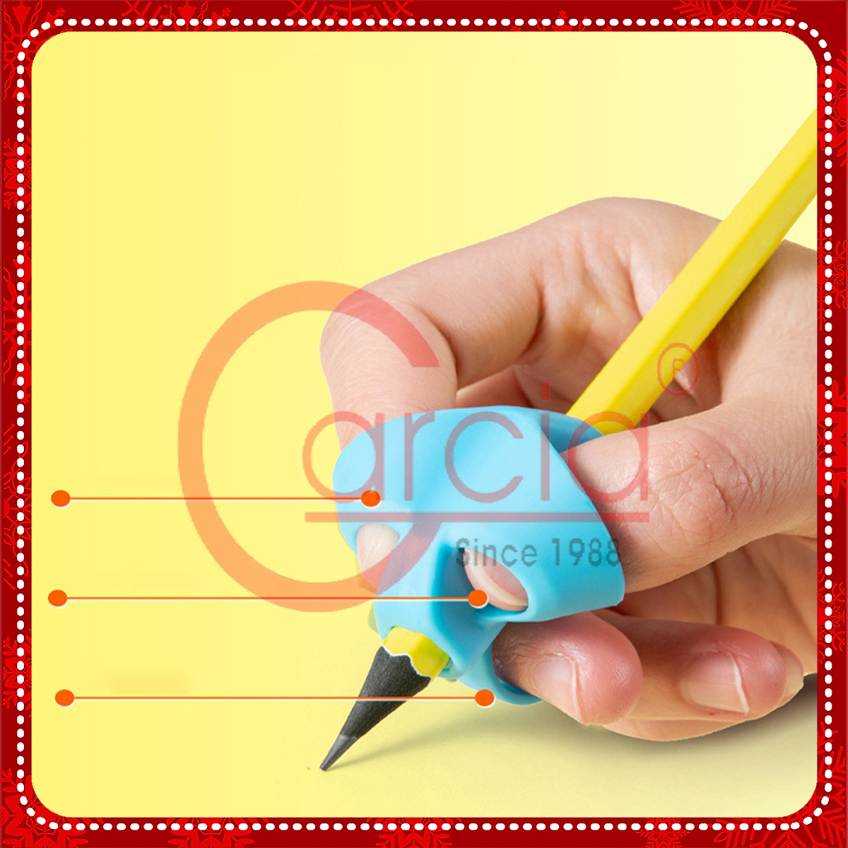 Dụng cụ hỗ trợ cầm nắm bút cho học sinh - Bộ 4 chiếc tương ứng 4 giai đoạn hỗ trợ bé cầm nắm bút đúng tư thế - Hàng chính hàng