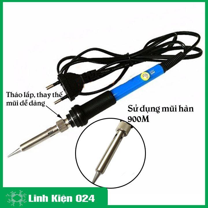 Tay hàn TQ936 và sensor hàn TQ 936 điều chỉnh nhiệt độ điện áp 220V công suất 60W