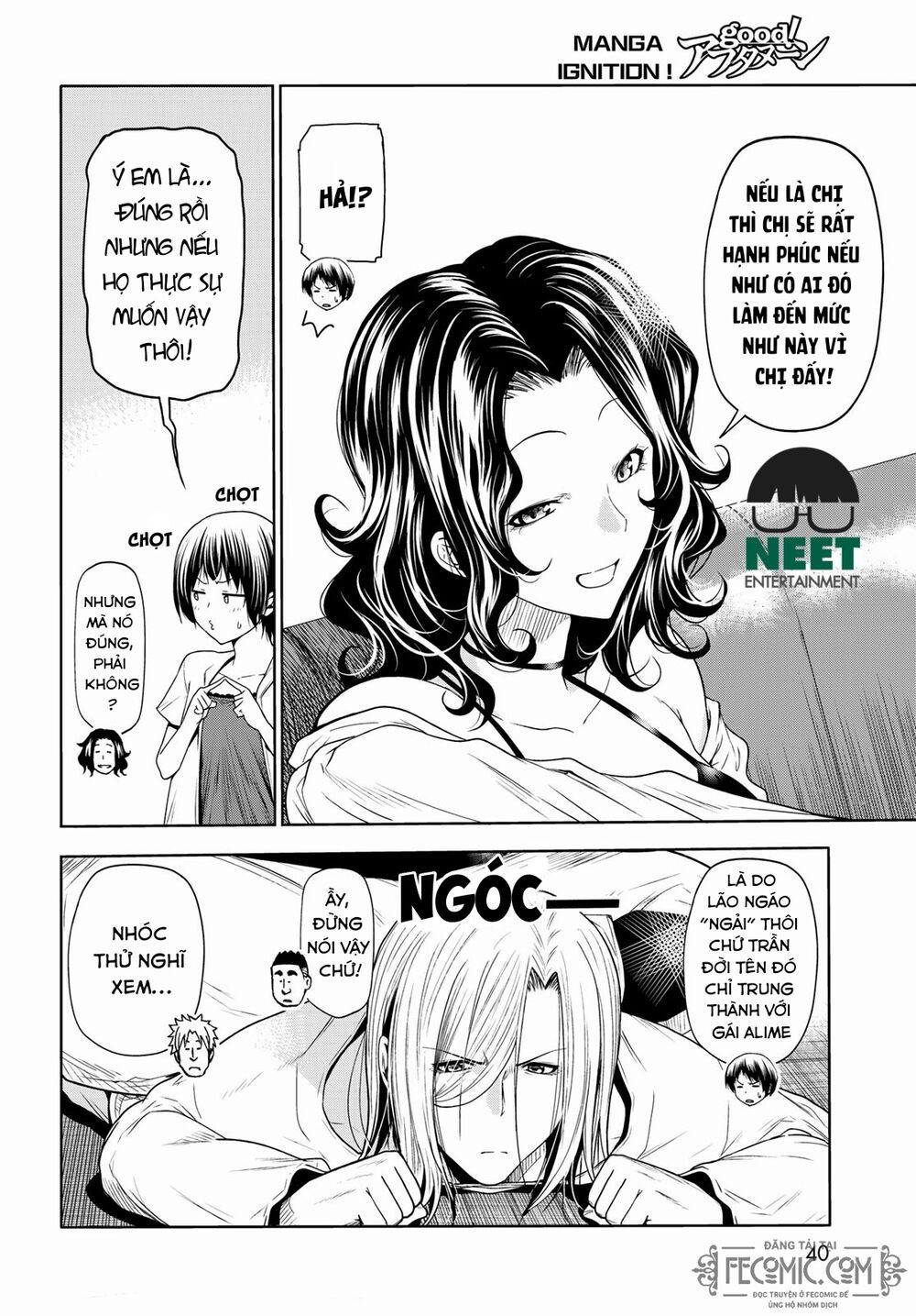 cô gái thích lặn - grand blue chapter 75 6