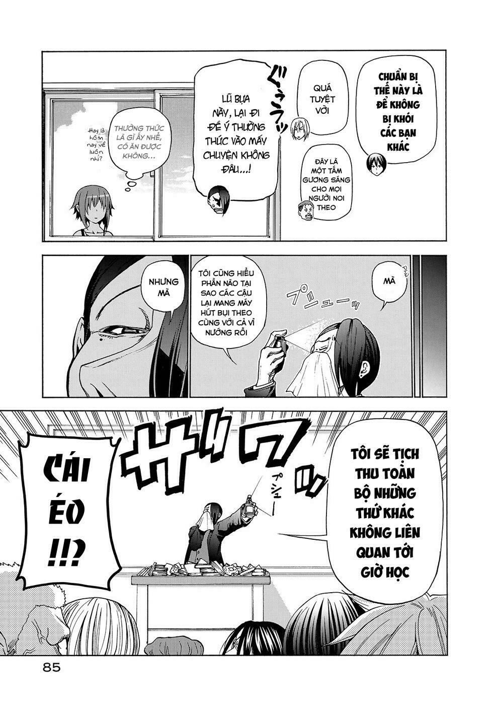 cô gái thích lặn - grand blue chapter 31 15