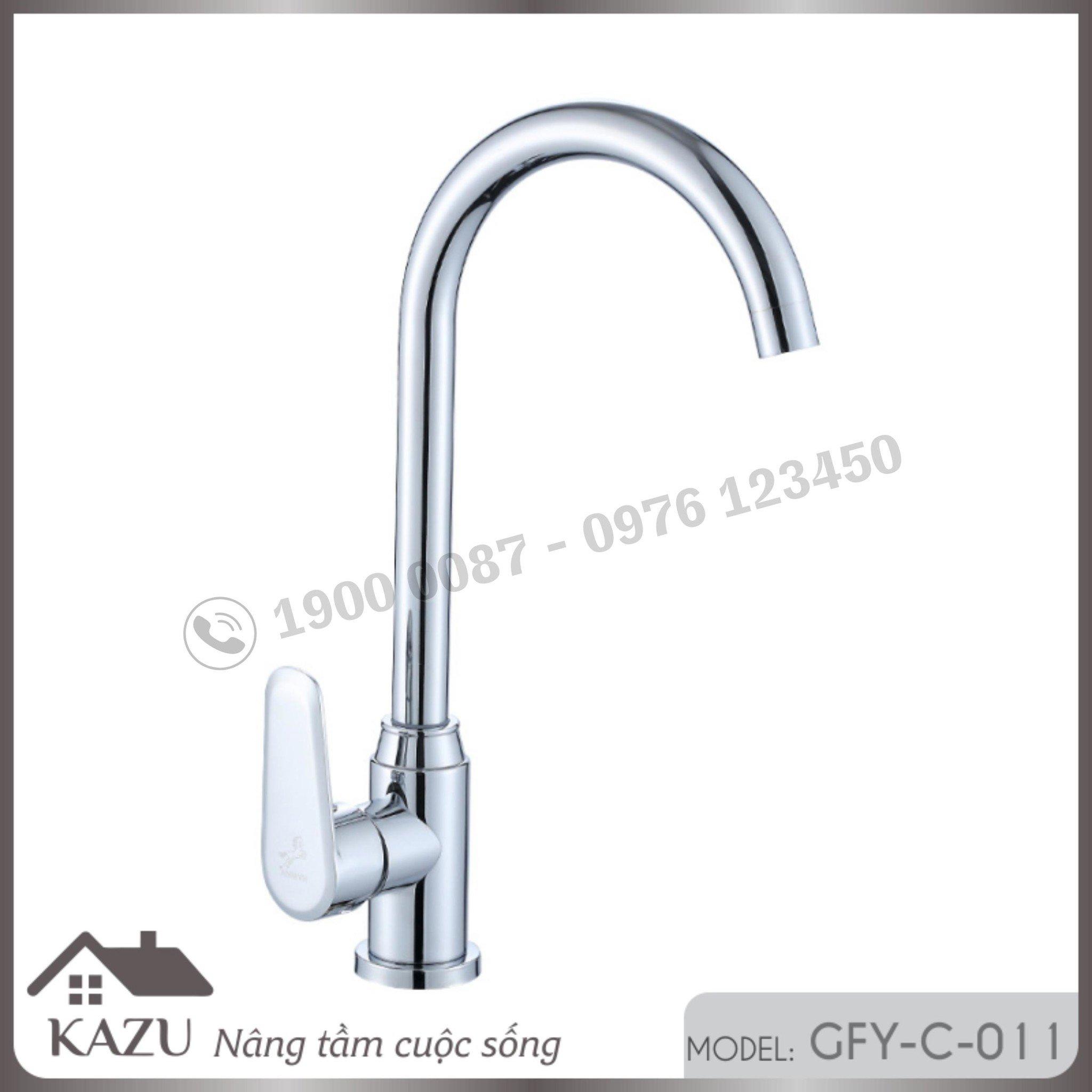 Vòi rửa chén nóng lạnh KAZU C011