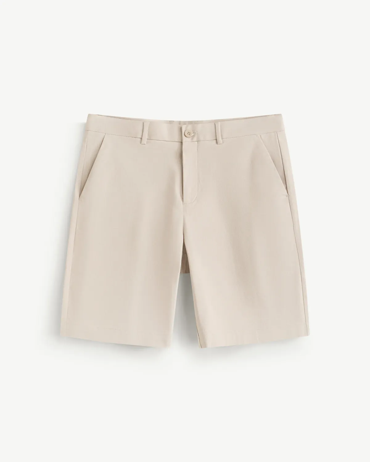 Quần Short Kaki Premium Trơn Form Straight - ROUTINE 10F25PSH006