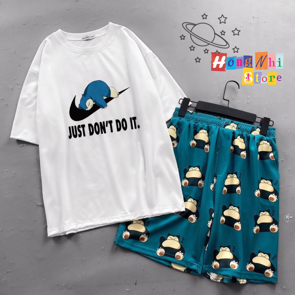 Quần Short Cartoon Unisex Hình Gấu - Quần Đùi Hoạt Hình Siêu Cute - MM