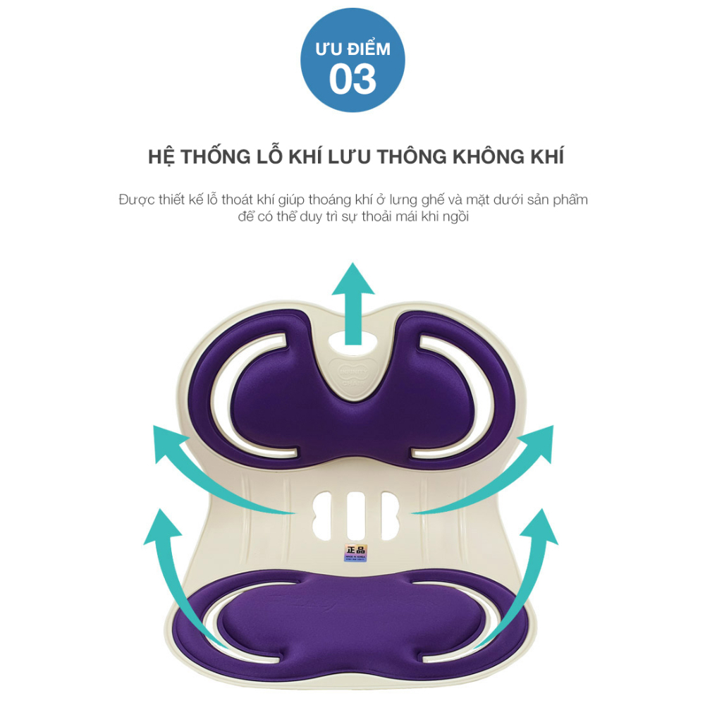 Ghế chỉnh dáng ngồi đúng Infinity Pit Chair - Hàn Quốc. Ghế rộng phù hợp Nam, Nữ cân nặng từ 45 - 75kg. Sản phẩm nhiều màu, nhiều lựa chọn Combo cho gia đình.