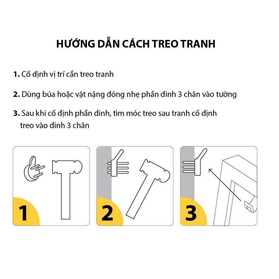 Tranh treo tường bộ 3