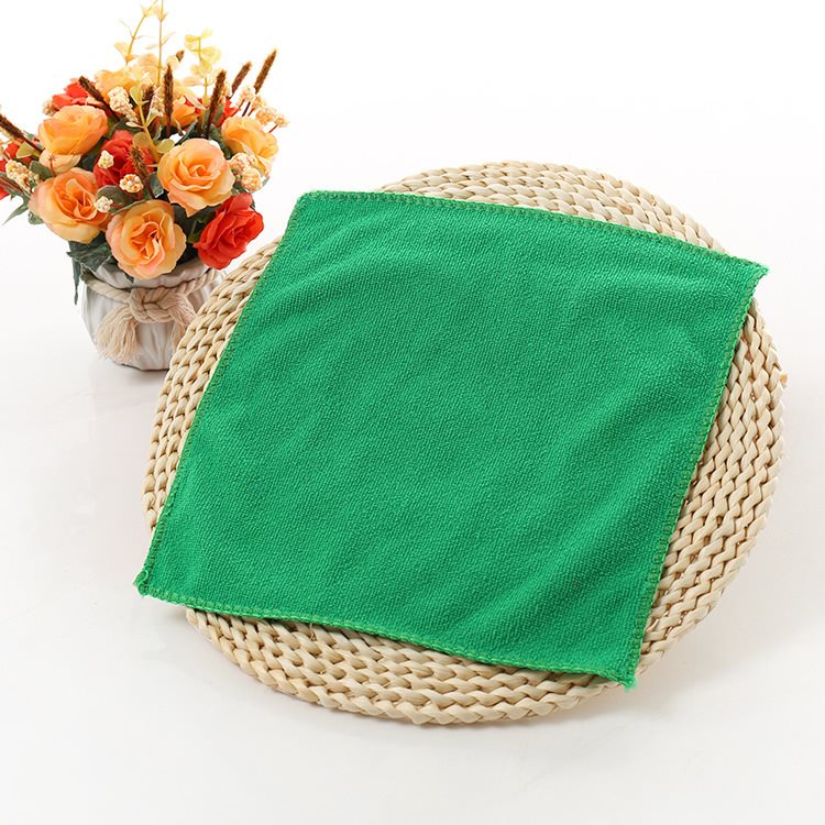 Combo 10 khăn lau đa năng, lau kính, lau xe ô tô 30x30 cm Microfiber ( Màu Ngẫu Nhiên)