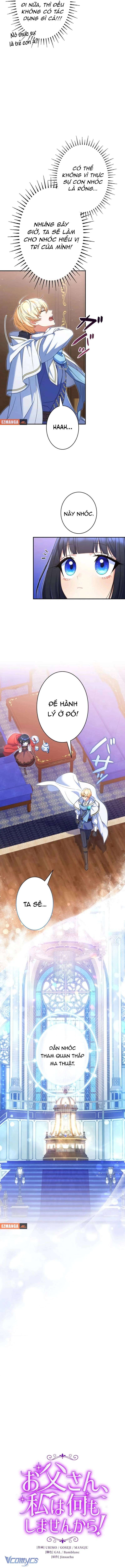 thưa cha, con sẽ không làm gì cả chapter 3 6