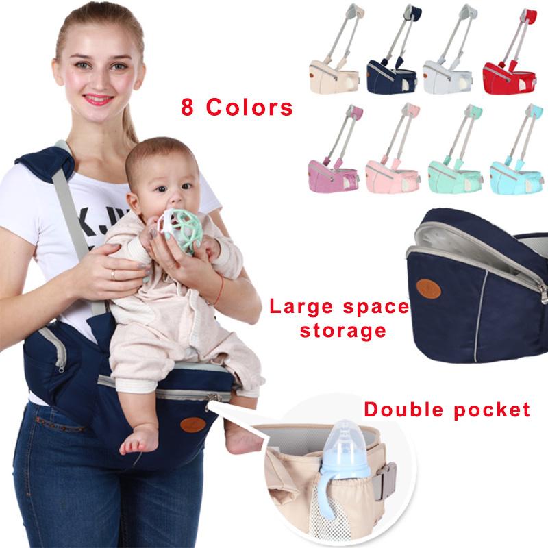 Em bé Eo Phân Xe Tập Đi Cho Bé Sling Giữ Dây Lưng Ba Lô Tàu Sân Bay Hipseat Đai Trẻ Em Trẻ Sơ Sinh Hông Ghế Ngồi Cho Trẻ Sơ Sinh Eo ghế ngồi