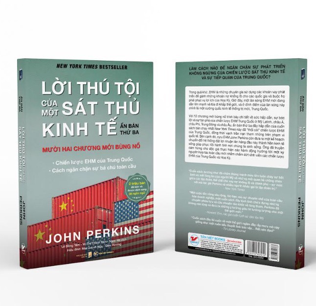 (Ấn bản thứ 3 - Bìa cứng) LỜI THÚ TỘI CỦA MỘT SÁT THỦ KINH TẾ - John Perkins – Lê Đồng Tâm - Vũ Thị Thanh Tâm, Ngọc Hà, Thu Giang dịch - Tân Việt - NXB Dân trí 