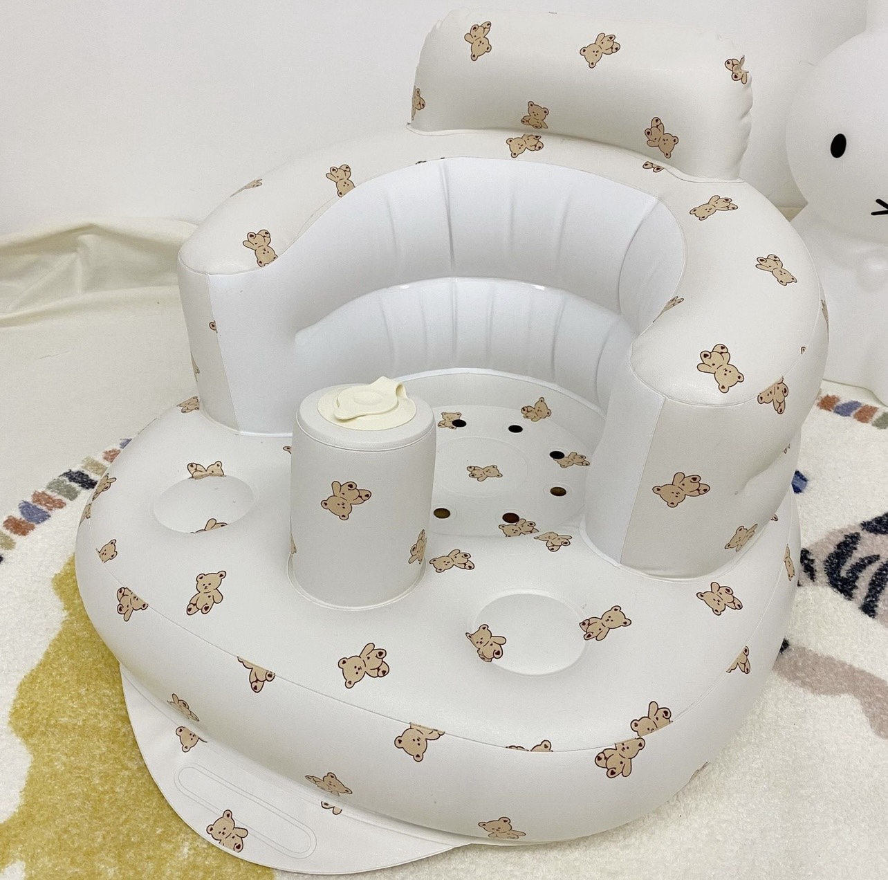 Ghế hơi tập ngồi cho bé cao cấp phong cách Hàn Quốc phù hợp cho bé từ 4 tháng tuổi trở lên