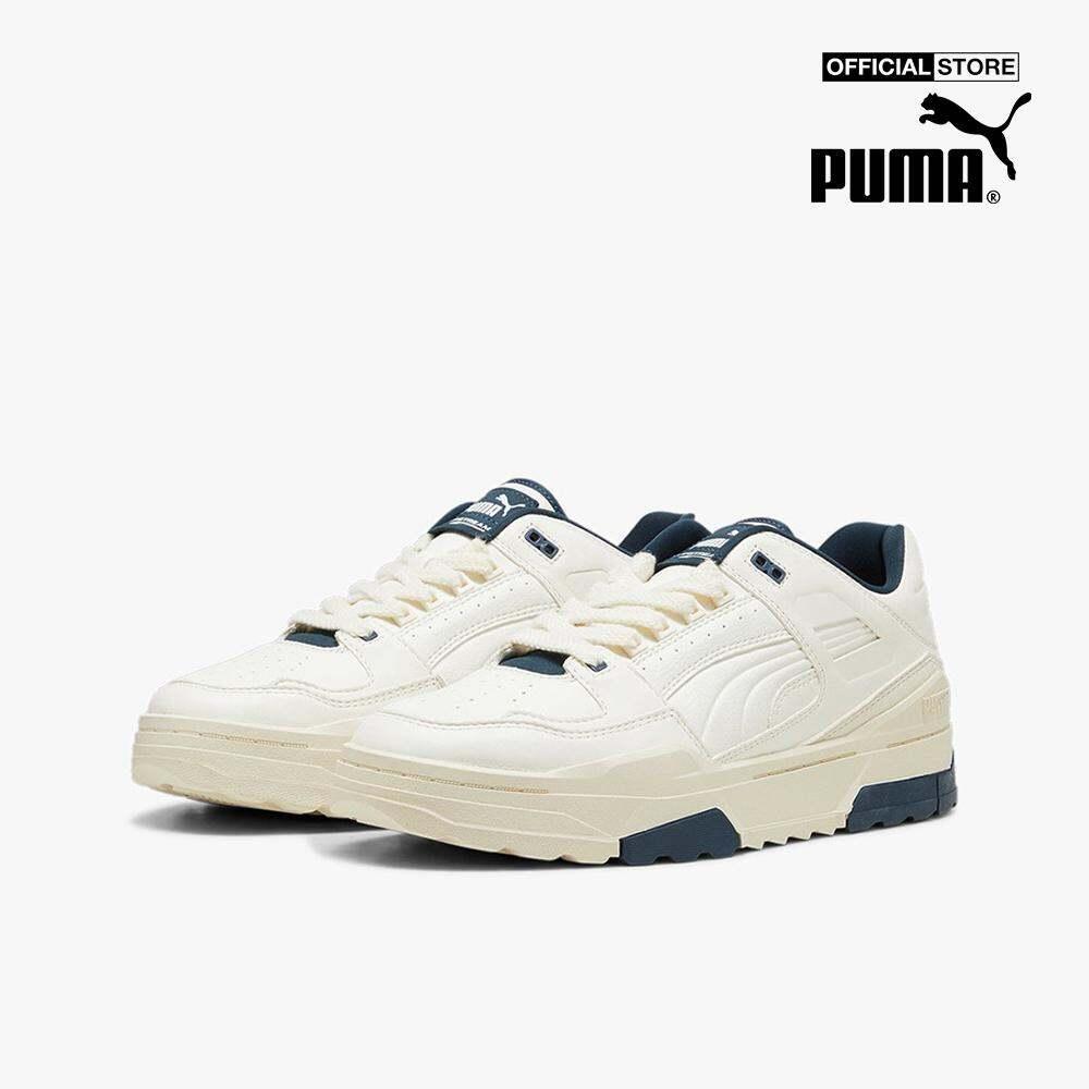 PUMA - Giày sneakers unisex cổ thấp thắt dây trẻ trung 393443