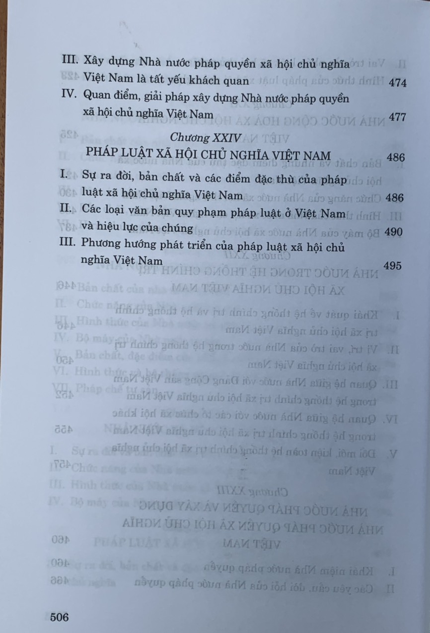 Giáo trình Lý luận về Nhà Nước và Pháp Luật