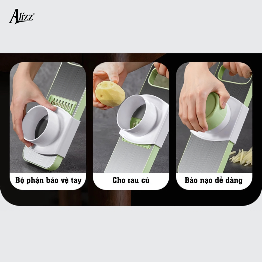 Dụng cụ cắt rau củ đa năng 6 dao dễ dàng sử dụng mẫu mã đẹp