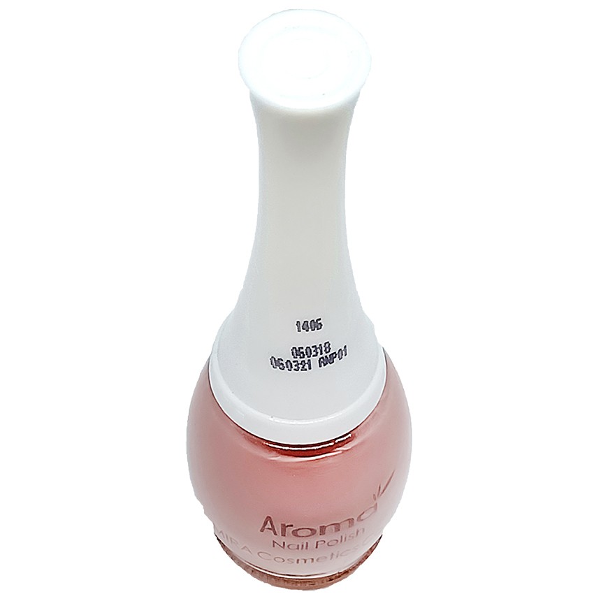 Sơn móng tay Aroma Nail Polish Hàn Quốc 12ml No.1406 nâu đất tặng kèm móc khóa