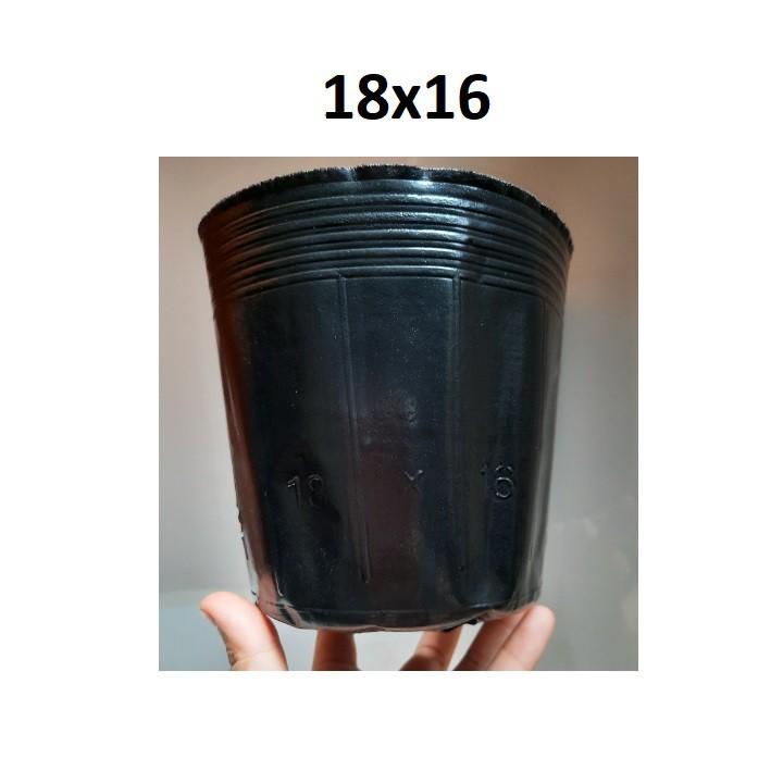 1kg chậu nhựa dẻo ươm cây 18x16