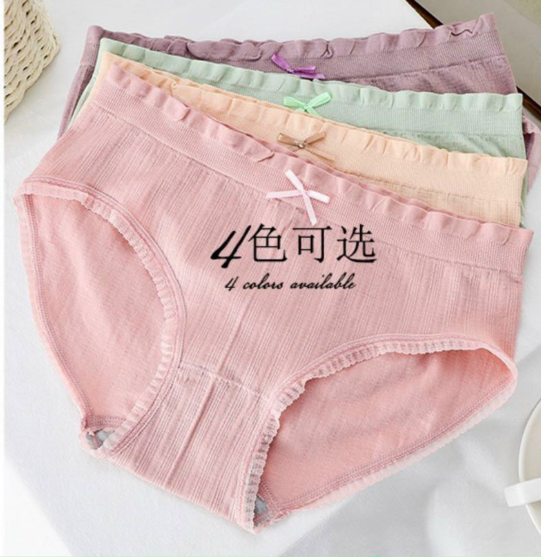 Combo 5 Quần Lót Nữ xuất Nhật 100% Cotton Sợi Tre Kháng Khuẩn Tốt