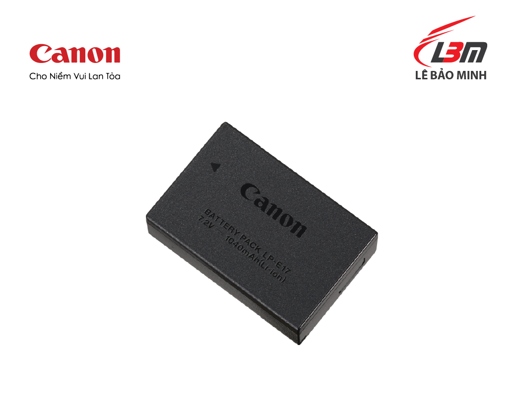 Pin Zin Canon LP-E17 (dành cho Canon EOS 750D, 760D, 800D, M3, M6, M5, 77D) - Hàng Chính Hãng Lê Bảo Minh