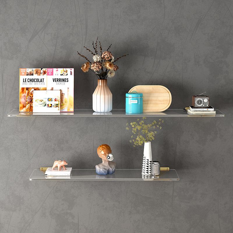 Giá thấp nhất miễn phí đục lỗ giá treo tường khung hình tam giác khung cố định màu đen và vàng trắng tấm gỗ nhỏ khung kim loại chịu tải hỗ trợ tấm lớp