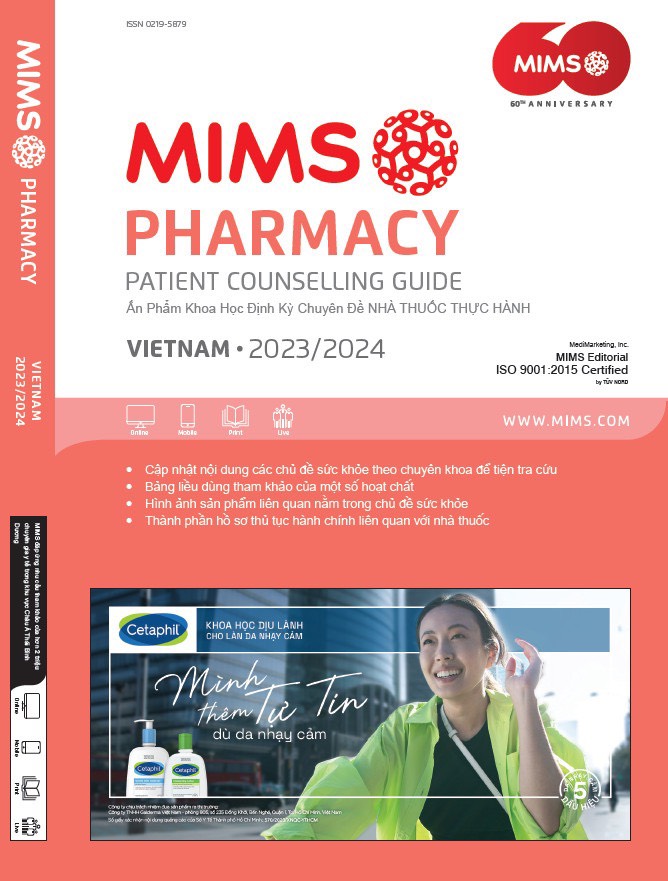 Sách - Mims Pharmacy 2024 Ấn phẩm khoa học Định kỳ Chuyên đề Nhà thuốc thực hành