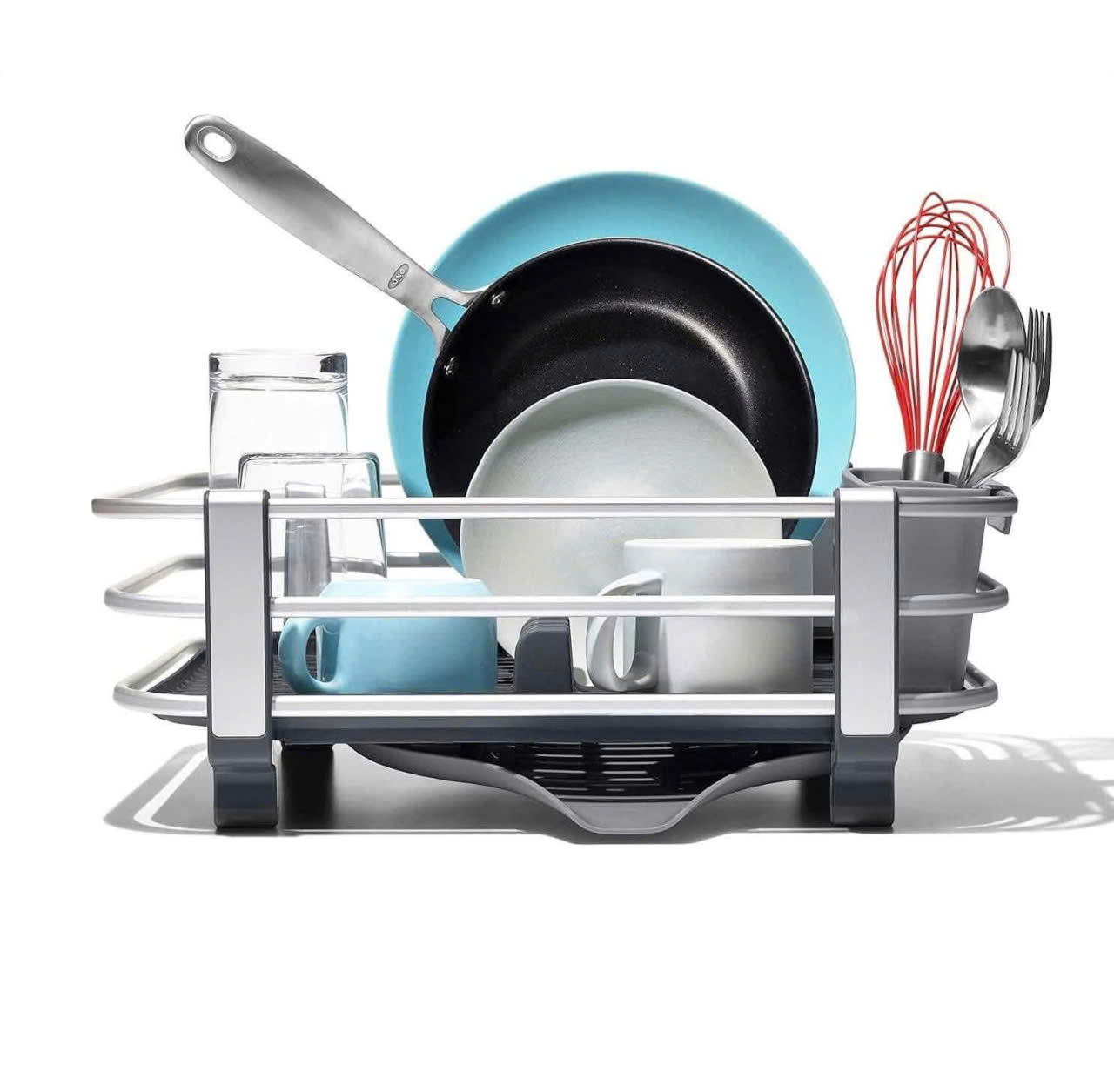 Giá úp bát khung nhôm OXO Good Grips hàng chính hãng