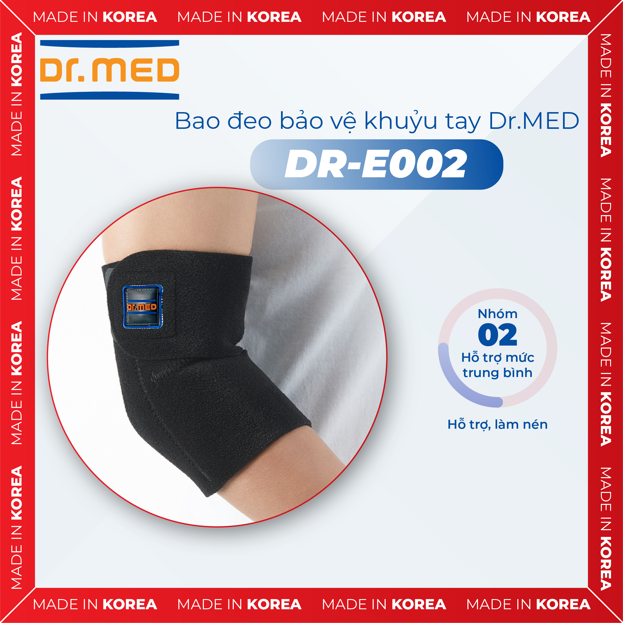 Bao đeo bảo vệ khuỷu tay Dr.MED DR-E002