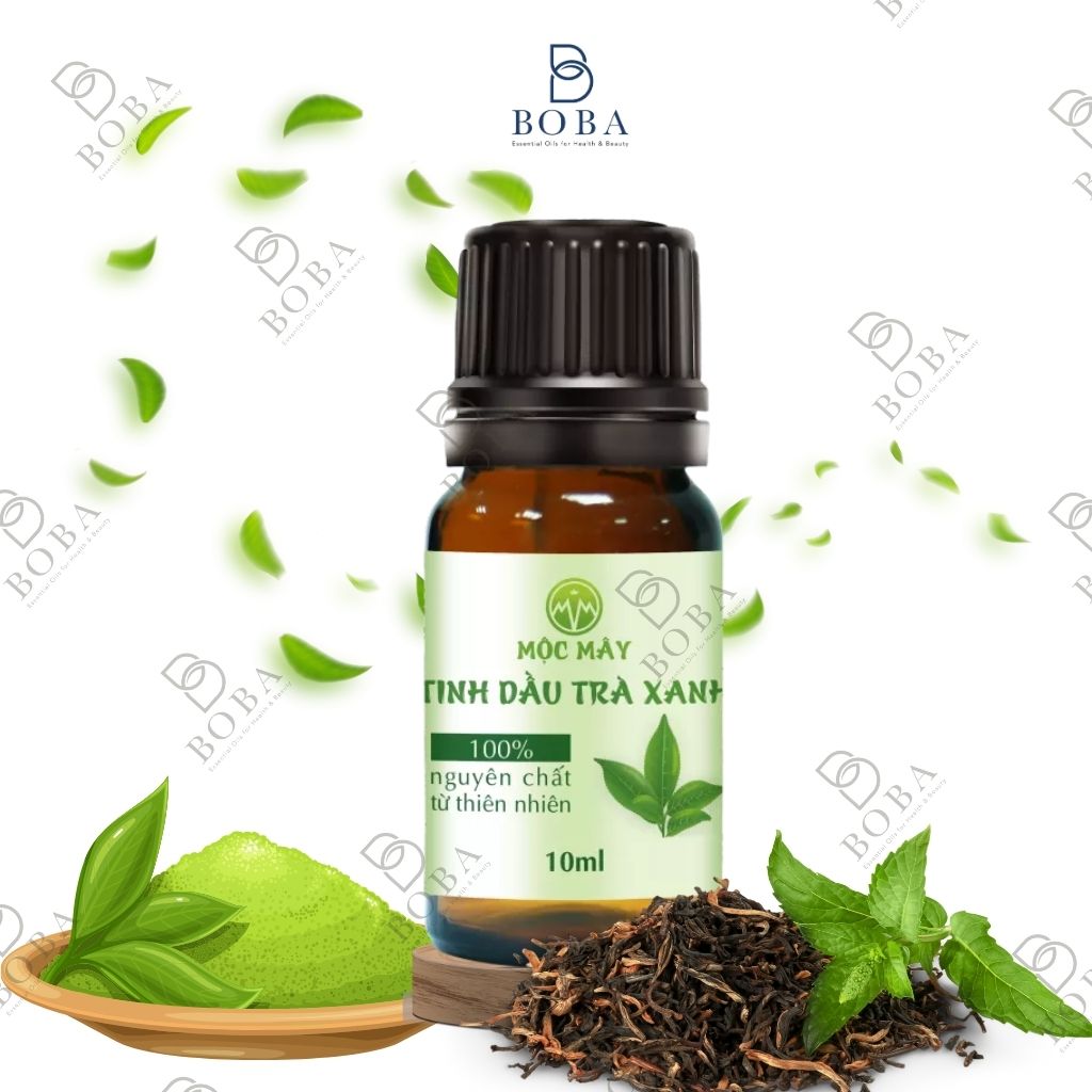 (HCM)Tinh Dầu Trà Xanh, Thơm Phòng, Kháng Khuẩn, Kiểm soát Mùi - bobashop.vn