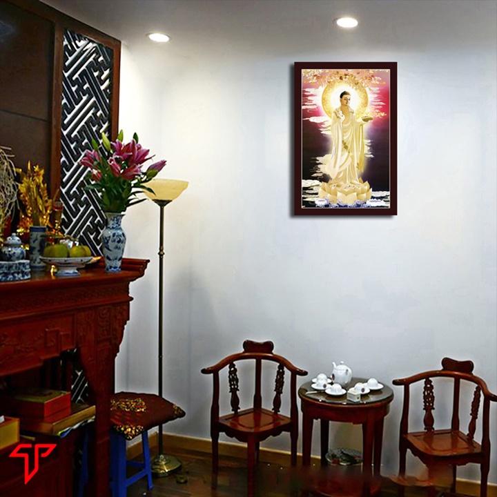 Tranh Phật Dược sư treo tường, tranh treo phòng thờ