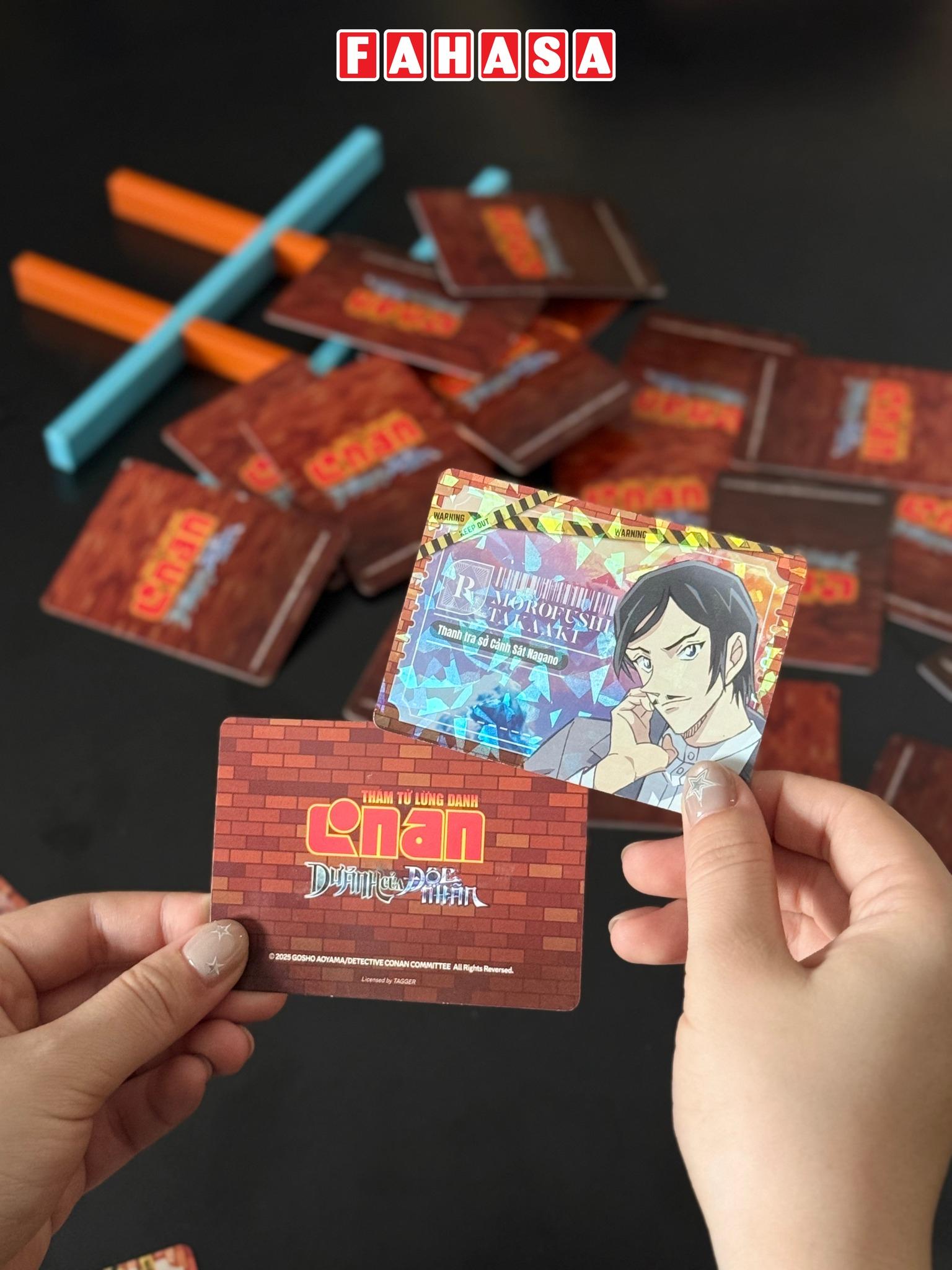 Bộ Thẻ Sưu Tập - Card Collection Thám Tử Lừng Danh Conan Movie 2025 - Dư Ảnh của Độc Nhãn (5 Cards Ngẫu Nhiên/Túi)