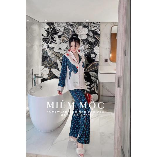 PYJAMA DÀI HOẠ TIẾT QC CAO CẤP