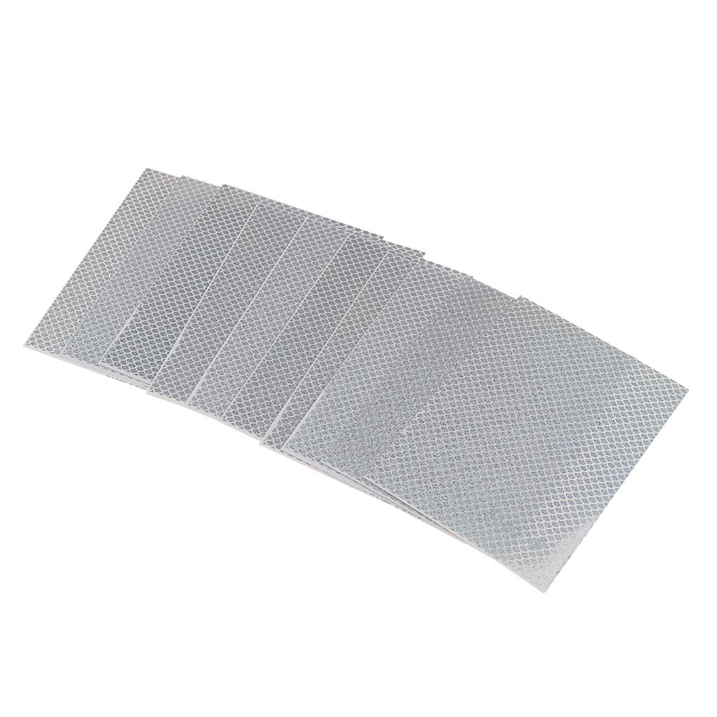 10pcs Waterproof Fishing Lure Scale Holographic Tape Fly Tying Materials 099