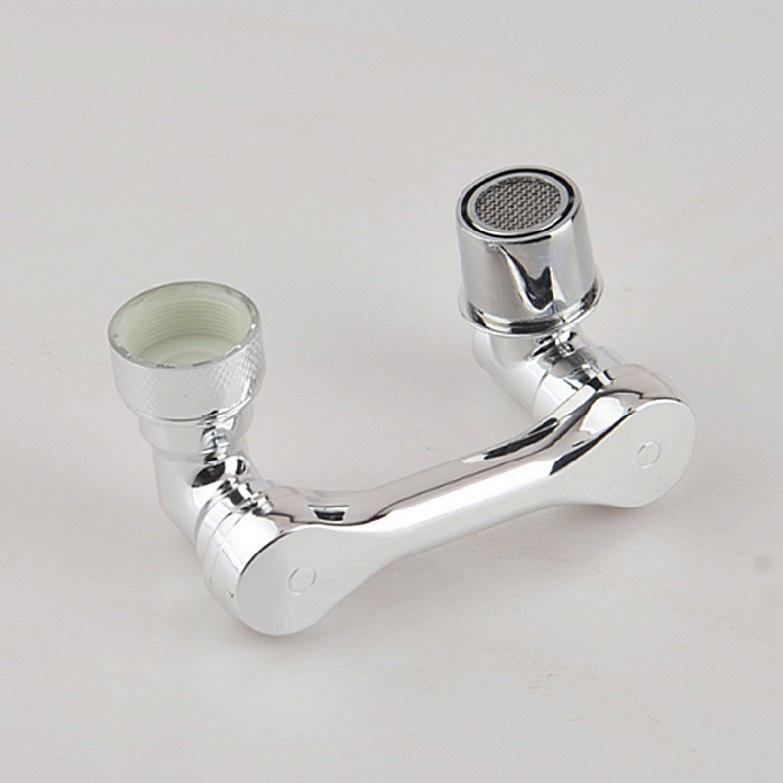 Đầu Nối Vòi Nước INOX Thông Minh Hai Chế Độ Nước Xoay 1080° Khớp Nối Vòi Nước Cho Bồn Rửa Phổ Biến