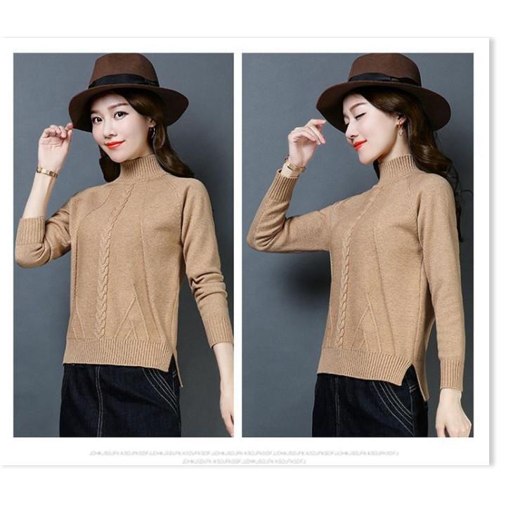 ÁO LEN NỮ THỜI TRANG PHONG CÁCH CHÂU ÂU A0014