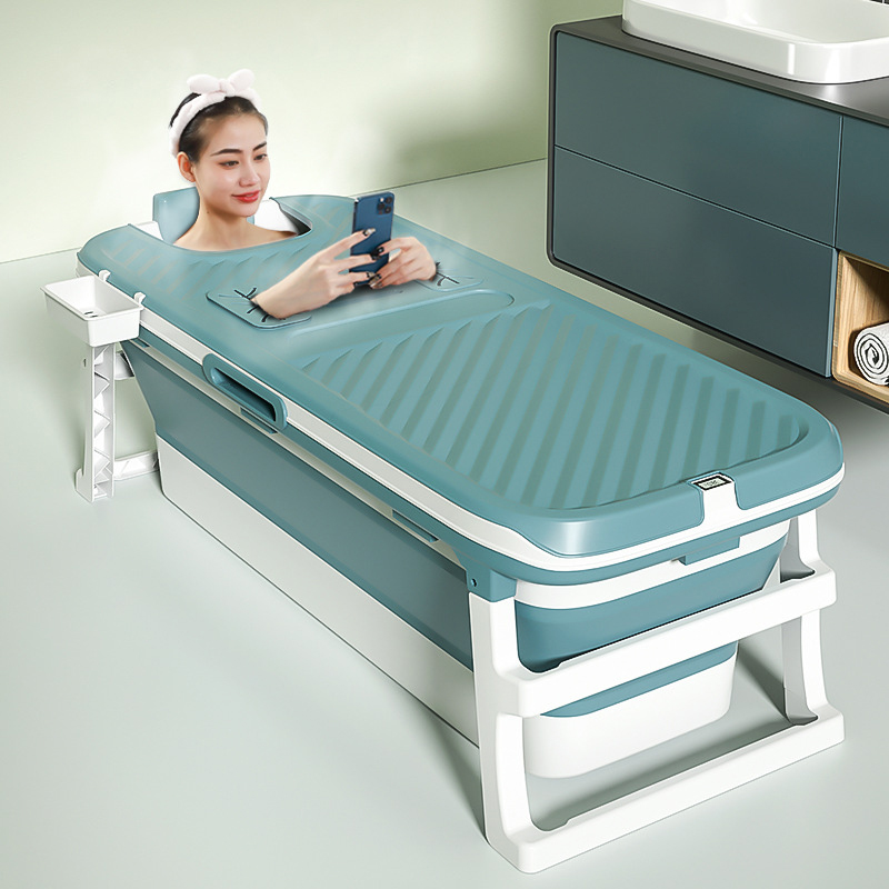 Bồn Tắm Bể Bơi Nhựa Xếp Gấp Gọn Xông Hơi Xông Khô Spa Phiên Bản Mới 149cm 132cm Trẻ Em Người Lớn