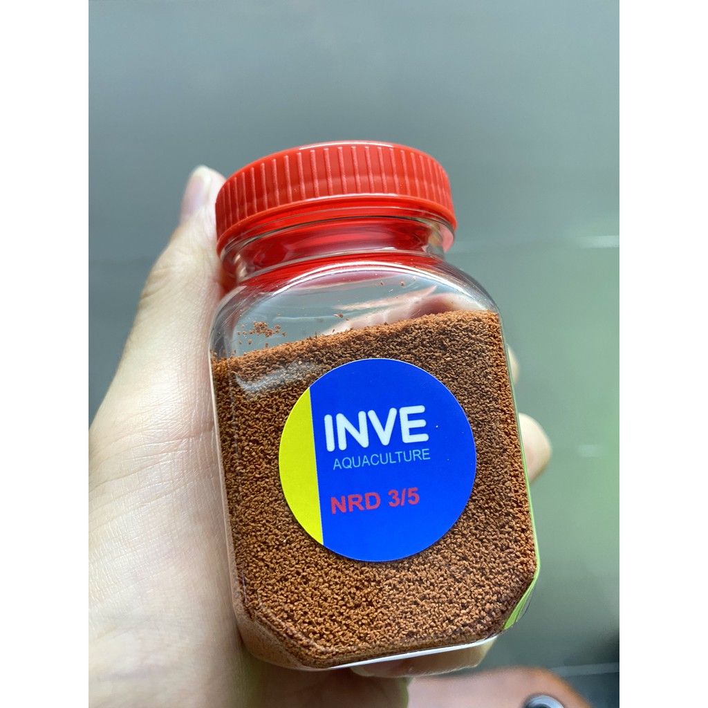 Thức ăn cho cá Guppy, cá 7 màu - Cám Thái INVE 3/5 cho cá nhỏ- chiết lẻ. rất thơm, cá ăn nhìu, mập ú, màu sắc đẹp. không đục nước.
