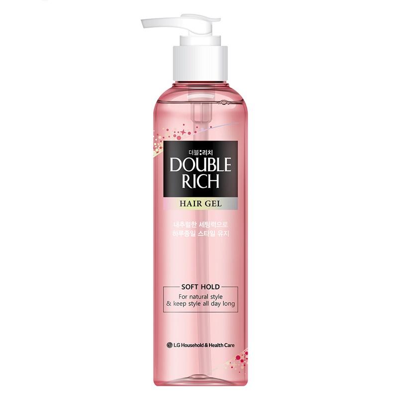 Gel Tạo Kiểu Double Rich Soft Giữ Nếp Tự Nhiên 250ml