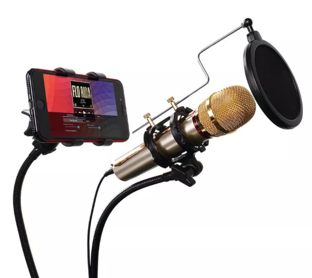 Giá livetrim đầu đỡ mic. màng lọc âm giá treo mic chuyên nghiệp