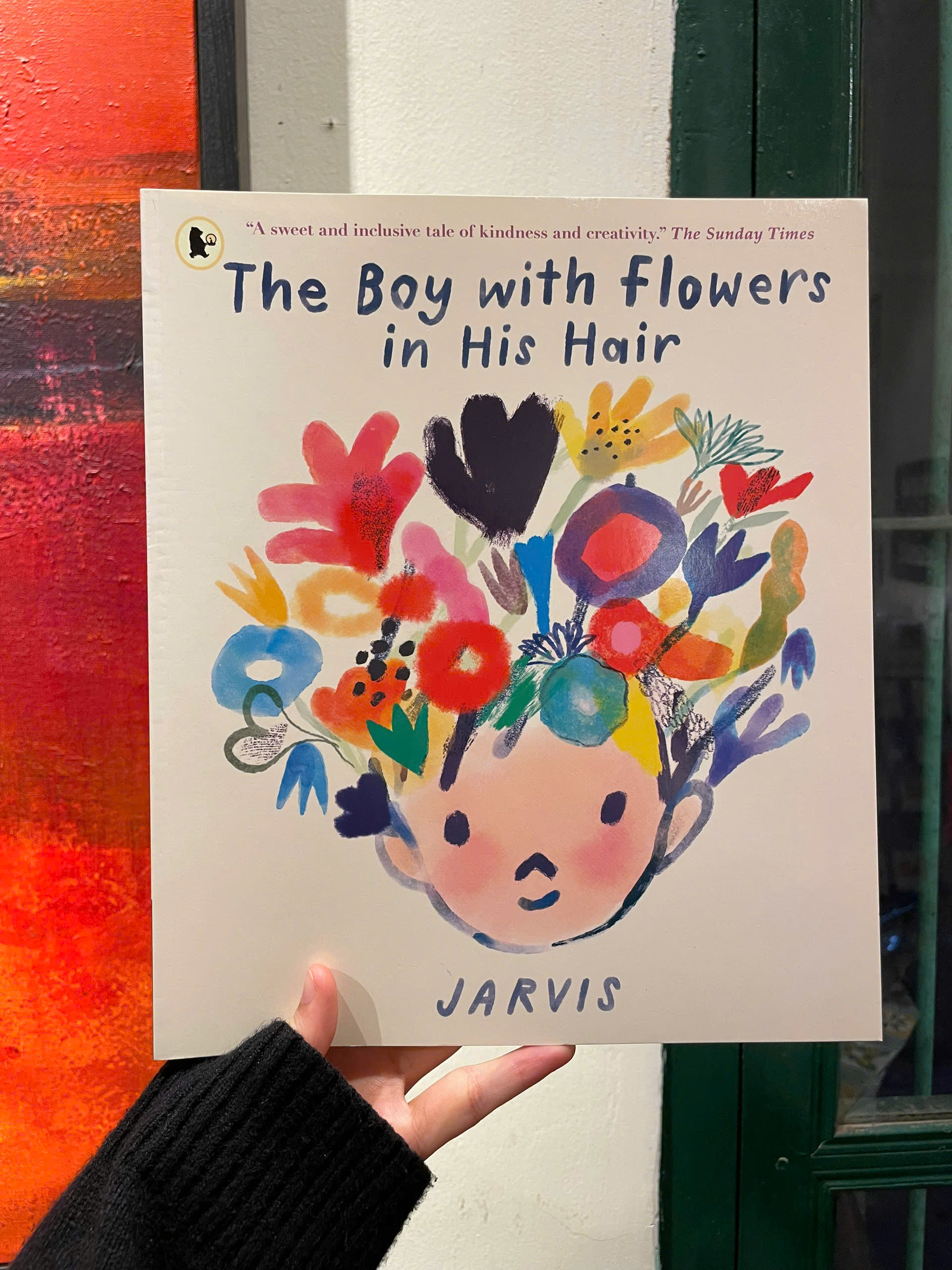 Sách - The Boy with Flowers in His Hair: Winner of the Oscar’s Book Prize by Jarvis