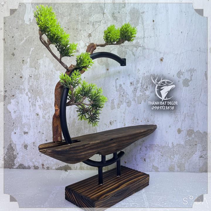 Kệ Gỗ Đặt Tượng Trang Trí , Có Thể Đốt Trầm Hương, Quà Tặng Tân Gia Khai Trương Sinh Nhật Trang Trí Thờ Cúng