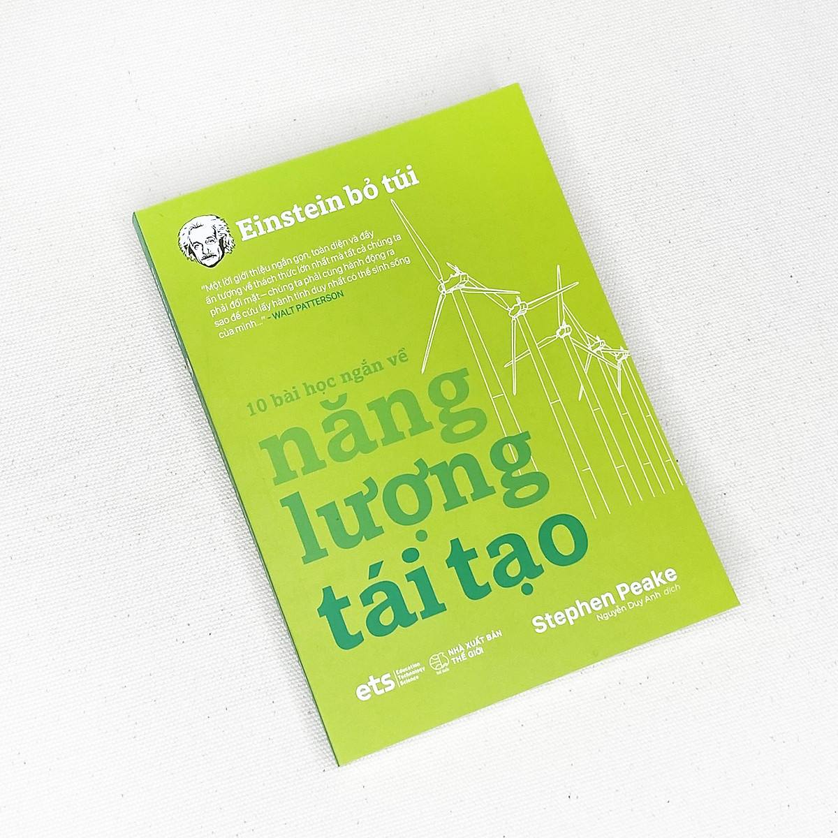 Sách Einstein Bỏ Túi 10 Bài Học Ngắn Về - Năng Lượng Tái Tạo