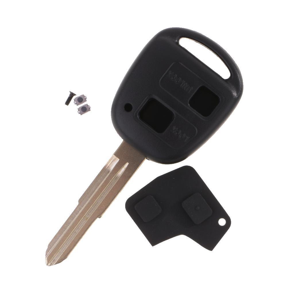 Remote Shell 2-Button for   Remote Key FOB Case With Uncut