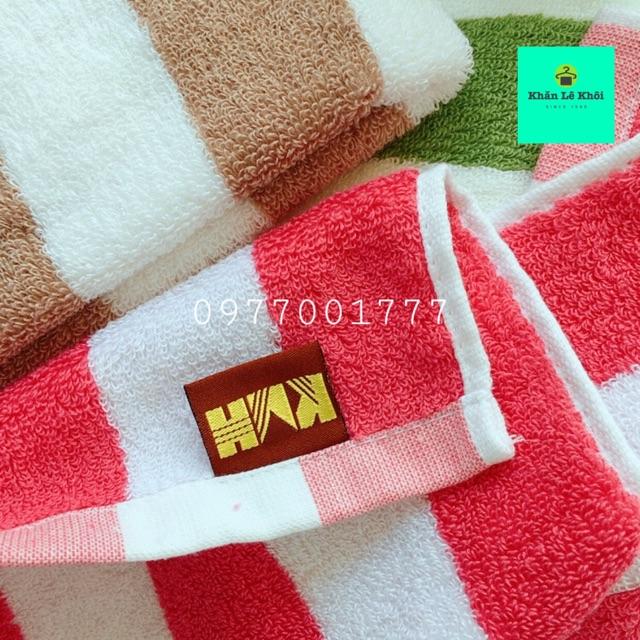 Khăn mặt Sọc Dày Dặn KMH - Nhiều màu