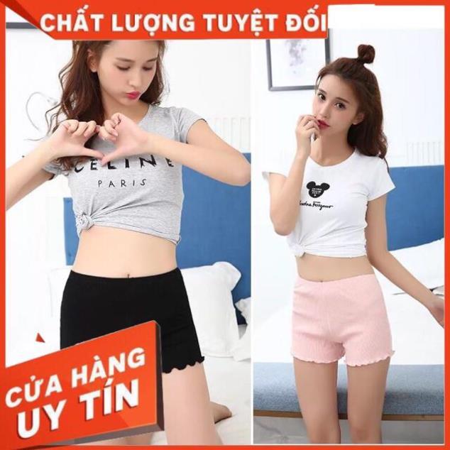 Quần Đùi Mặc Váy Tăm Tre Mẫu Mới