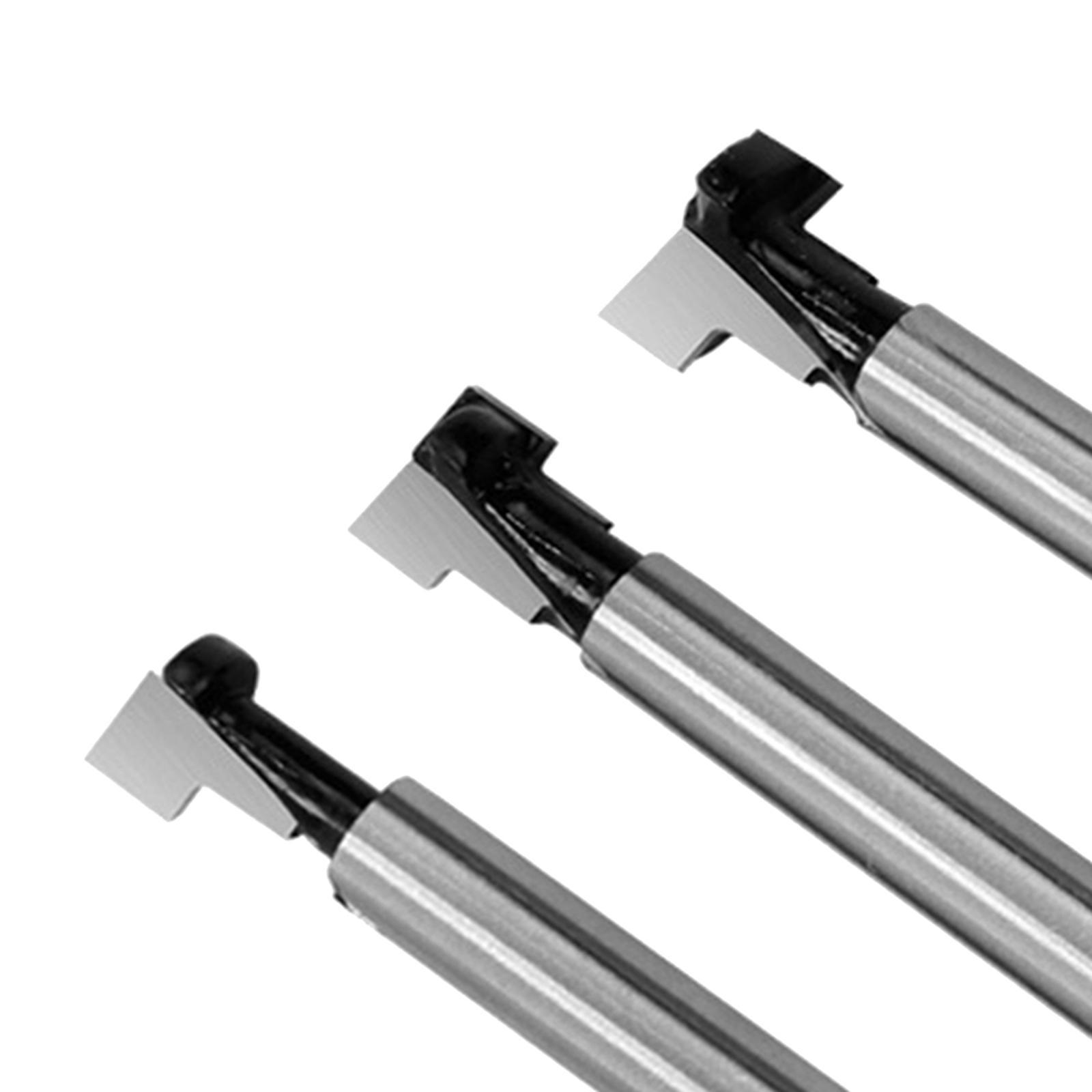 3x T-Slot Cutter Router Bit 6.35mm T Slotting Milling Cutter for Carpenter